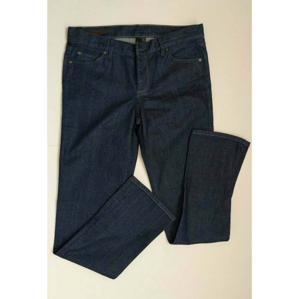 New Club Monaco Jeans Women's Sz 31  Pants Dark Blue Slim Straight Leg